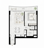 1 bedroom Apartment in BEACH VISTA, Dubai, UAE No. 61209 - Image 8