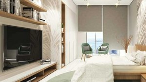 1 bedroom Apartment in BLUEWAVES TOWER, Dubai Residence Complex, UAE No. 62506