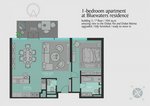 1 bedroom Apartment in BLUEWATERS RESIDENCES, Bluewaters, UAE No. 64039 - Image 5