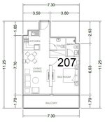 1 bedroom Apartment in Ark Tower, Dubai Land, UAE No. 65084 - Image 6
