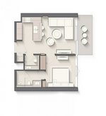 1 bedroom Apartment in Costa Mare, Dubai, UAE No. 65231 - Image 2