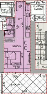 Studio in Binghatti Skyhall, Business Bay, UAE No. 65252 - Image 3