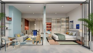 Studio in Rove Home Dubai Marina, Dubai Marina, UAE No. 65466