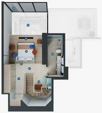 1 bedroom Apartment in Rove Home Dubai Marina, Dubai Marina, UAE No. 65470 - Image 3