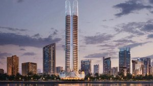 Studio in Binghatti Skyhall, Business Bay, UAE No. 65607
